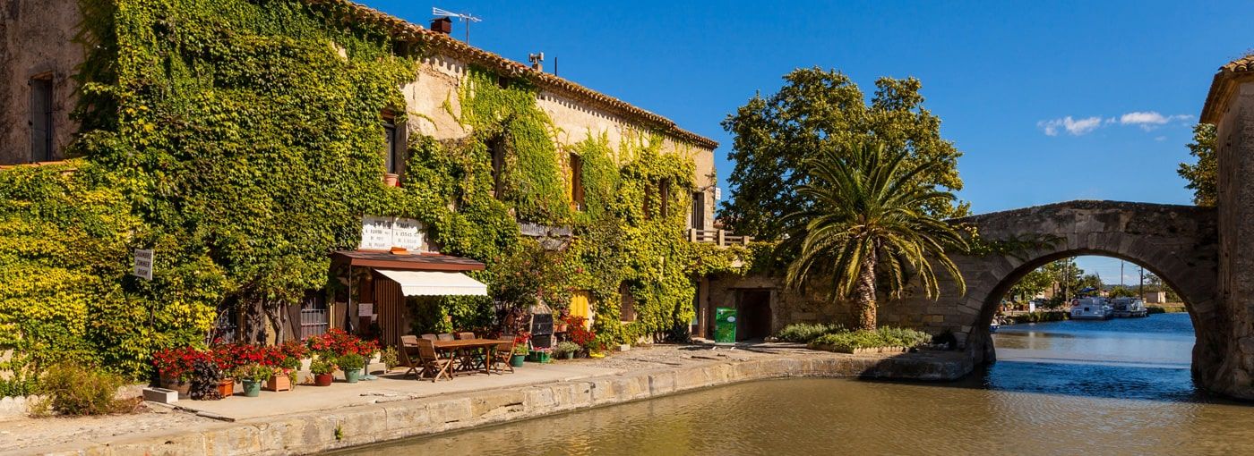 cruise on board Johanna Barge on the Canal du Midi France